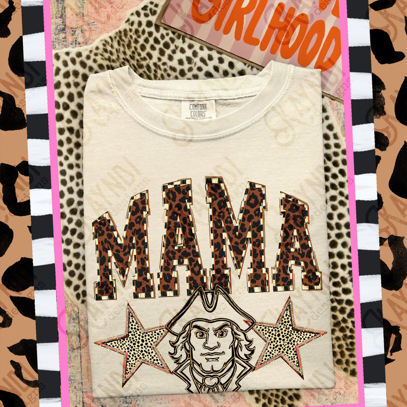 Wild Side Mama Mascots Commodores mockup