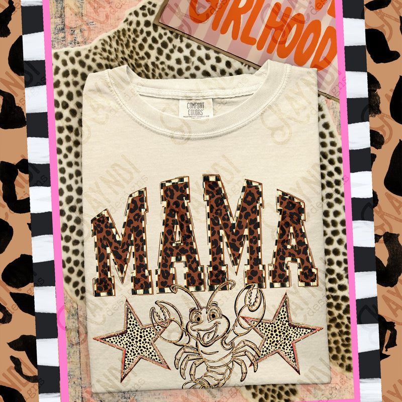 Wild Side Mama Mascots Crawdads mockup