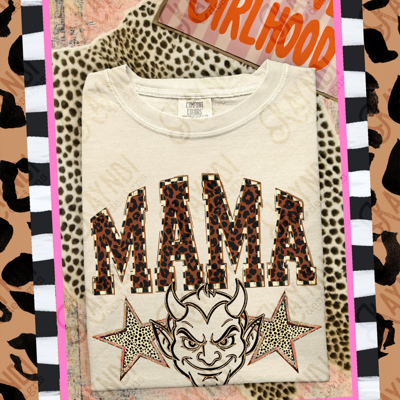 Wild Side Mama Mascots Devils mockup