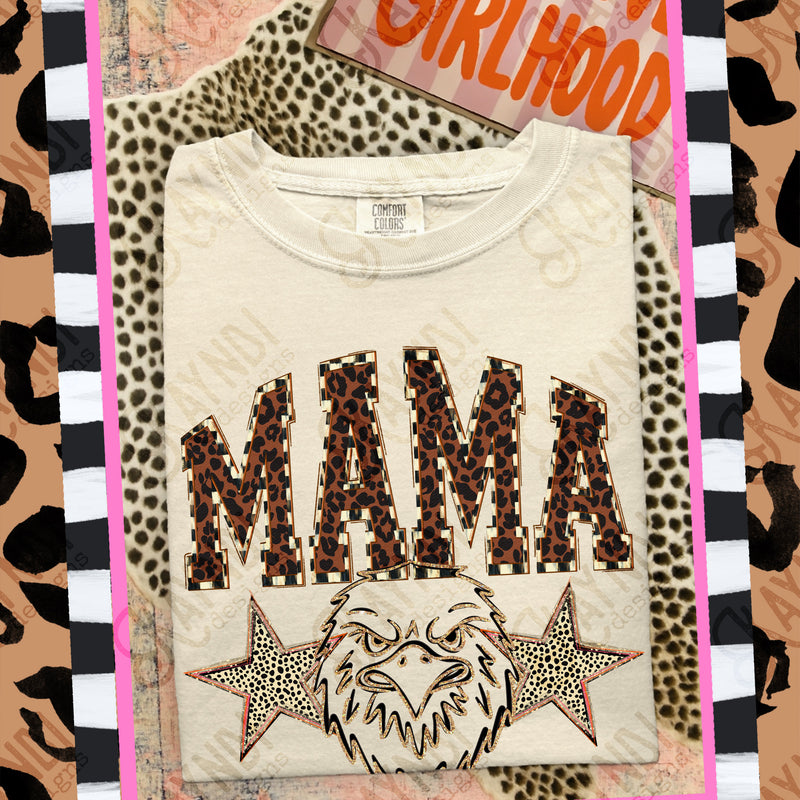 Wild Side Mama Mascots Falcons mockup