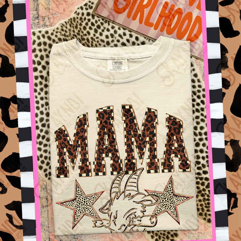 Wild Side Mama Mascots Goats mockup
