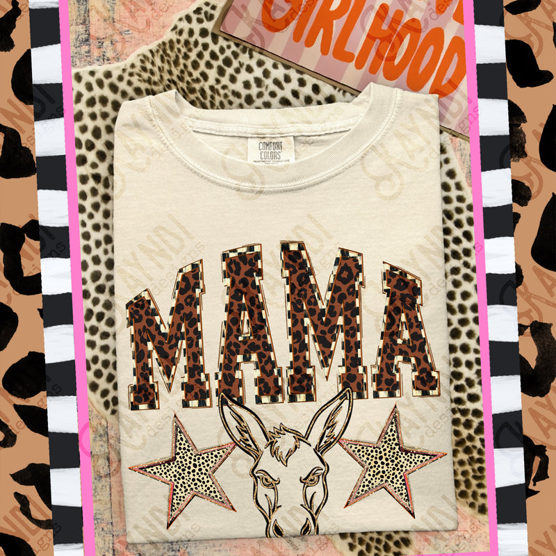 Wild Side Mama Mascots Mules mockup