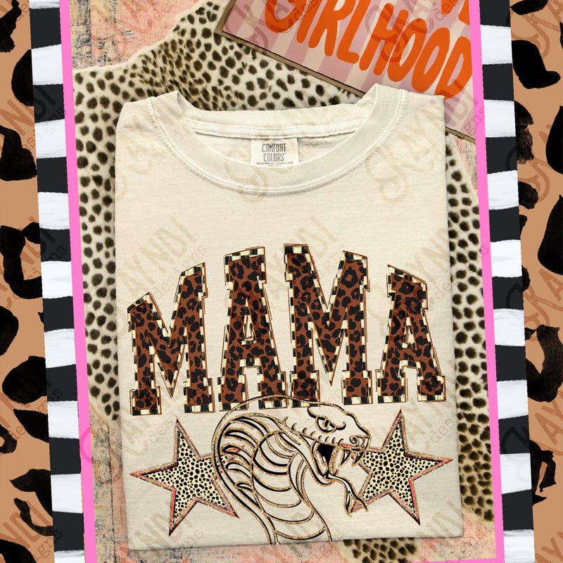 Wild Side Mama Mascots Pythons mockup