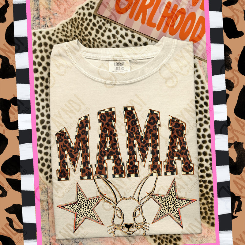 Wild Side Mama Mascots Rabbits mockup