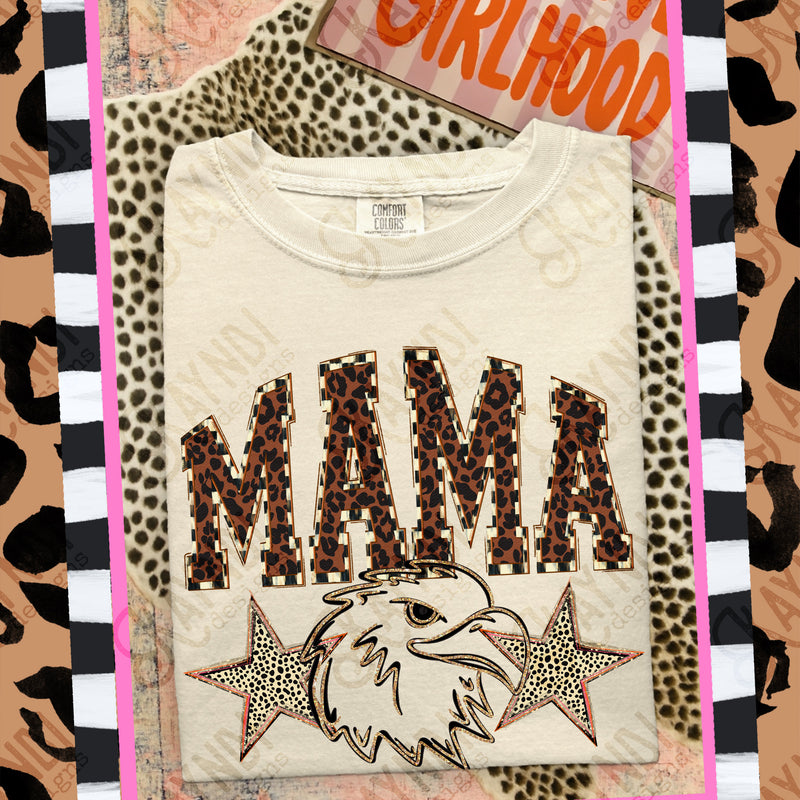 Wild Side Mama Mascots Redhawks mockup