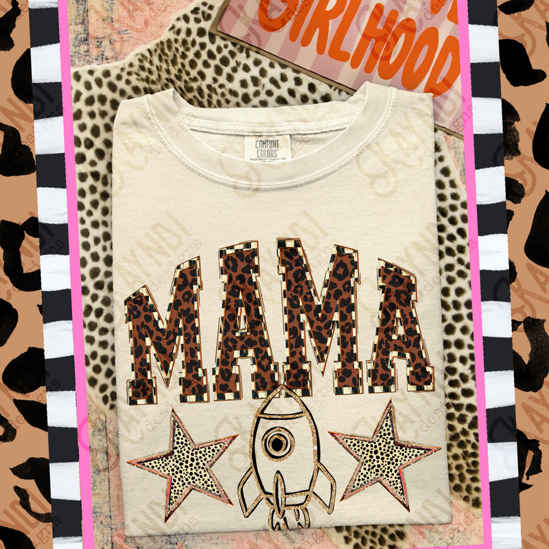 Wild Side Mama Mascots Rockets mockup