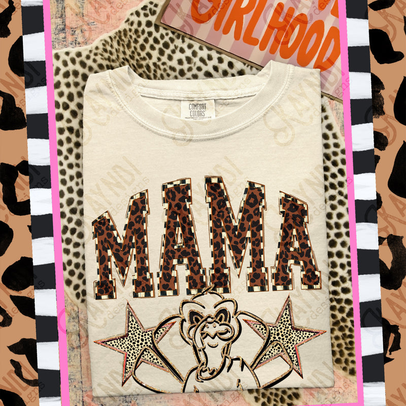 Wild Side Mama Mascots Turkeys mockup