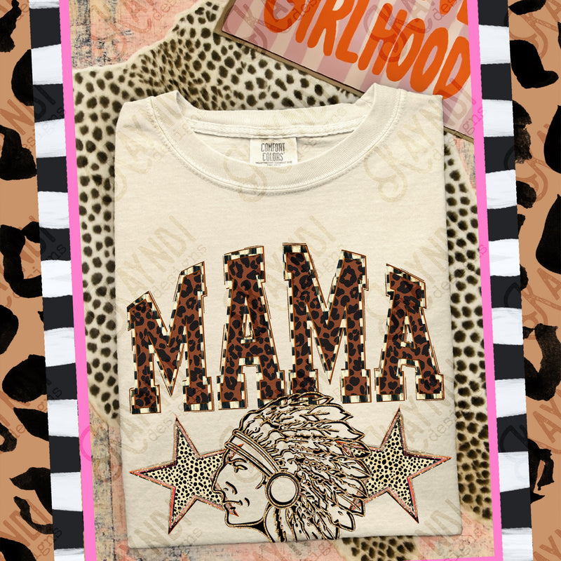 Wild Side Mama Mascots Warriors 3 mockup