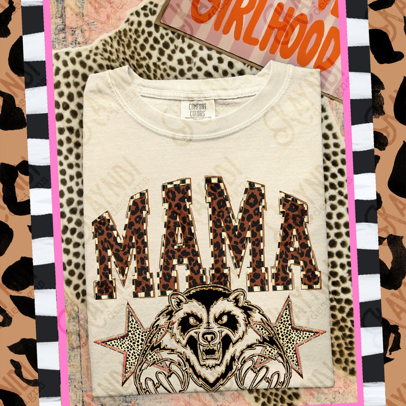 Wild Side Mama Mascots Wolverines mockup