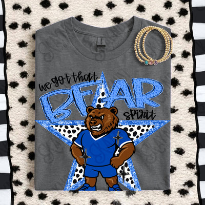 We Got That Spirit Bear — Blue mockup