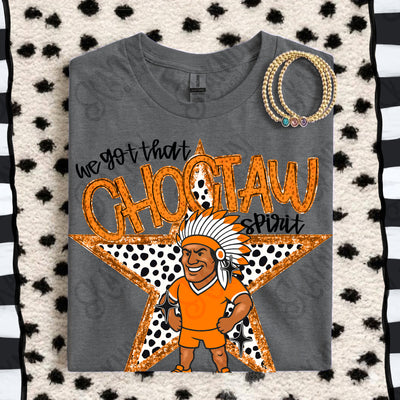 We Got That Spirit Choctaw — Orange mockup