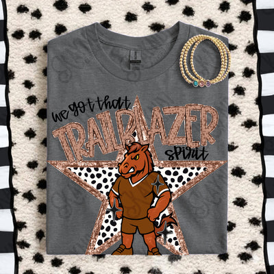 We Got That Spirit Trailblazer — Brown mockup