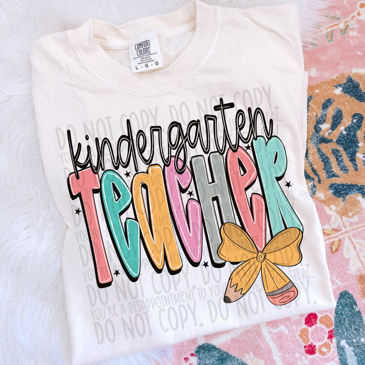 KINDERGARTEN TEACHER