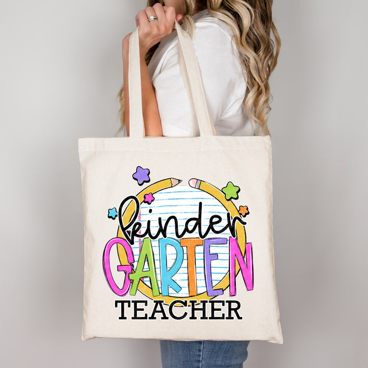 KINDERGARTEN TEACHER  PAPER AND PENCIL