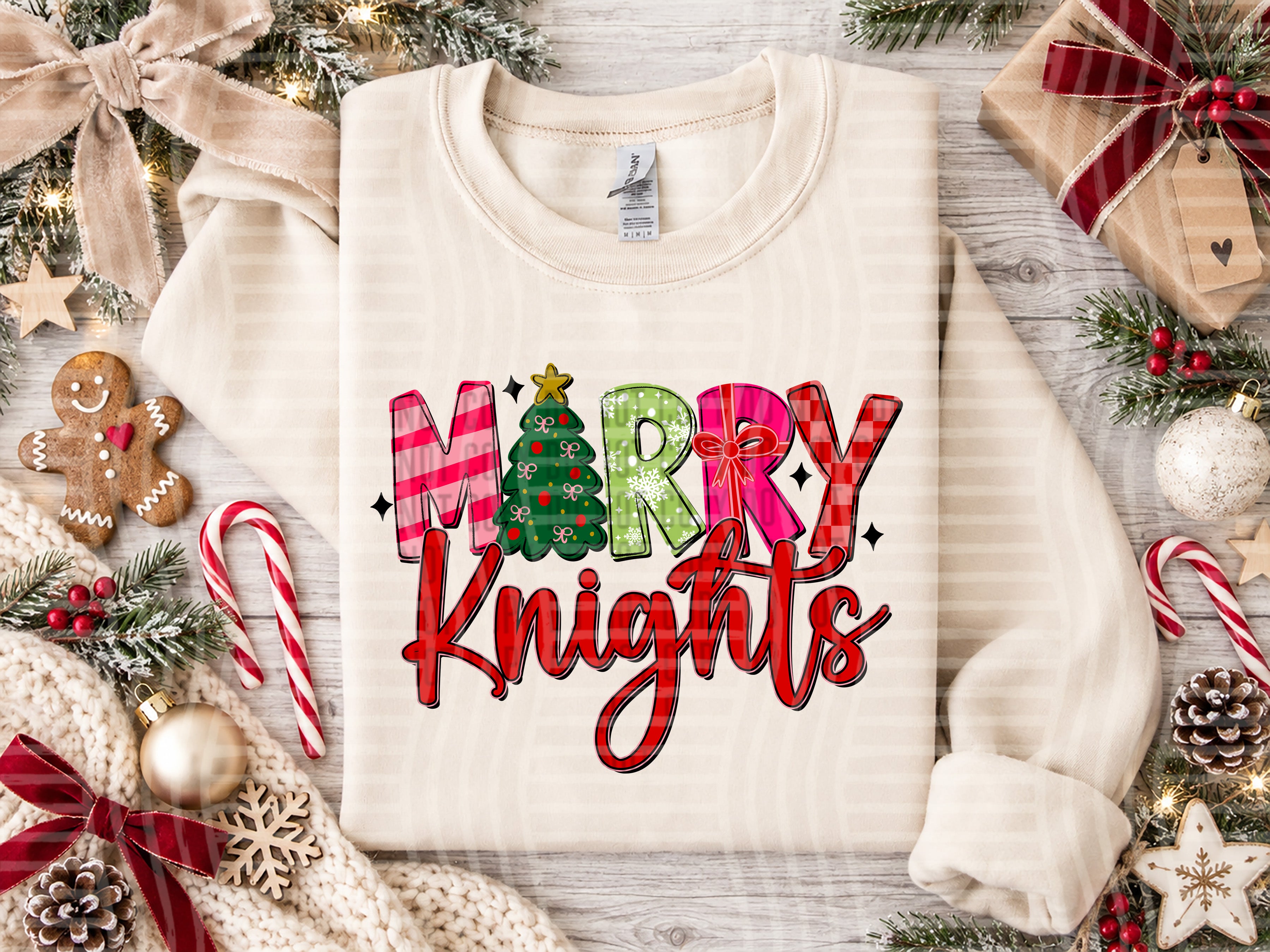 Merry Mascots Knights design