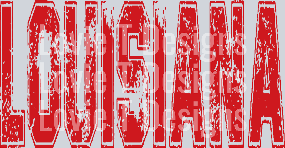 LA Red Distressed