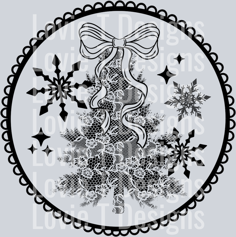 Lace_Tree_Circle_Single_Color_Black_