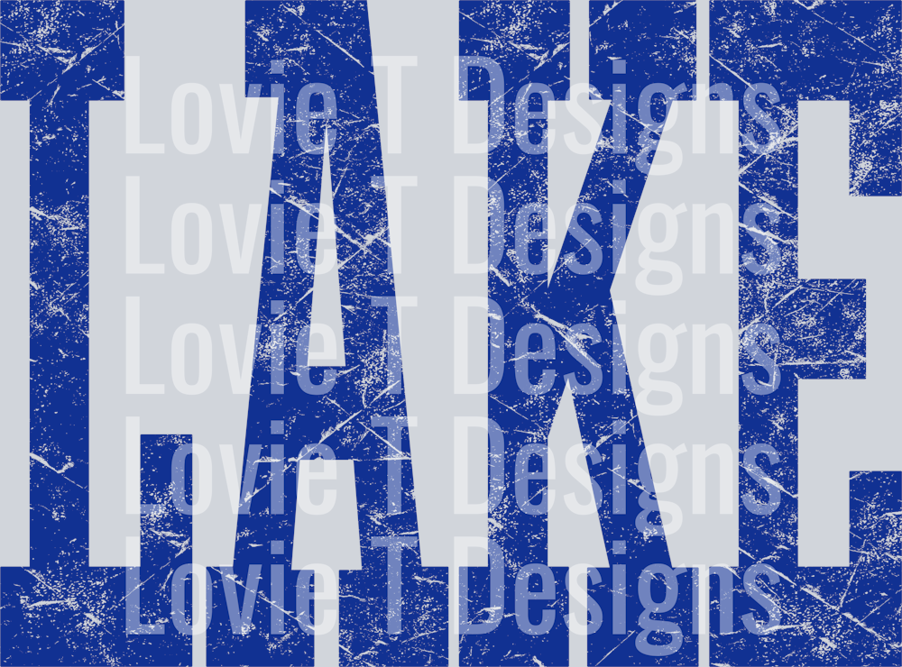 LAKE BLUE TEXTURED