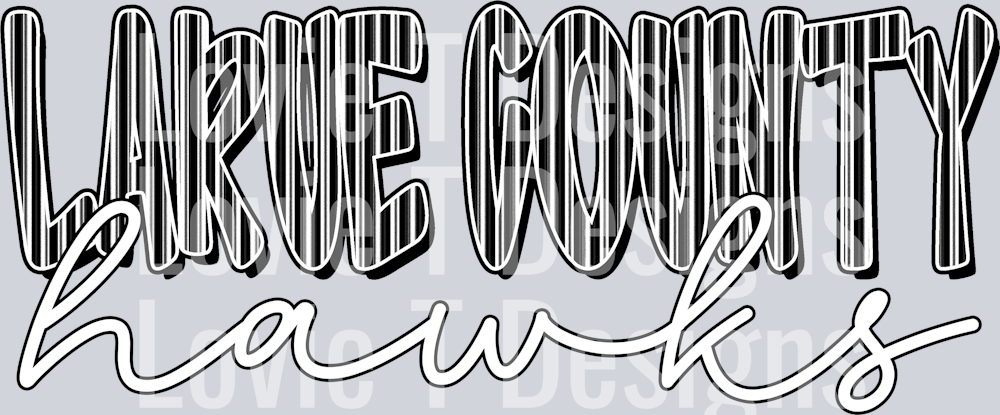 LARUE COUNTY HAWKS BLACK PREPSTER