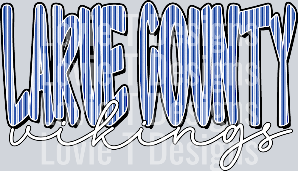 LARUE COUNTY VIKINGS ROYAL SEERSUCKER