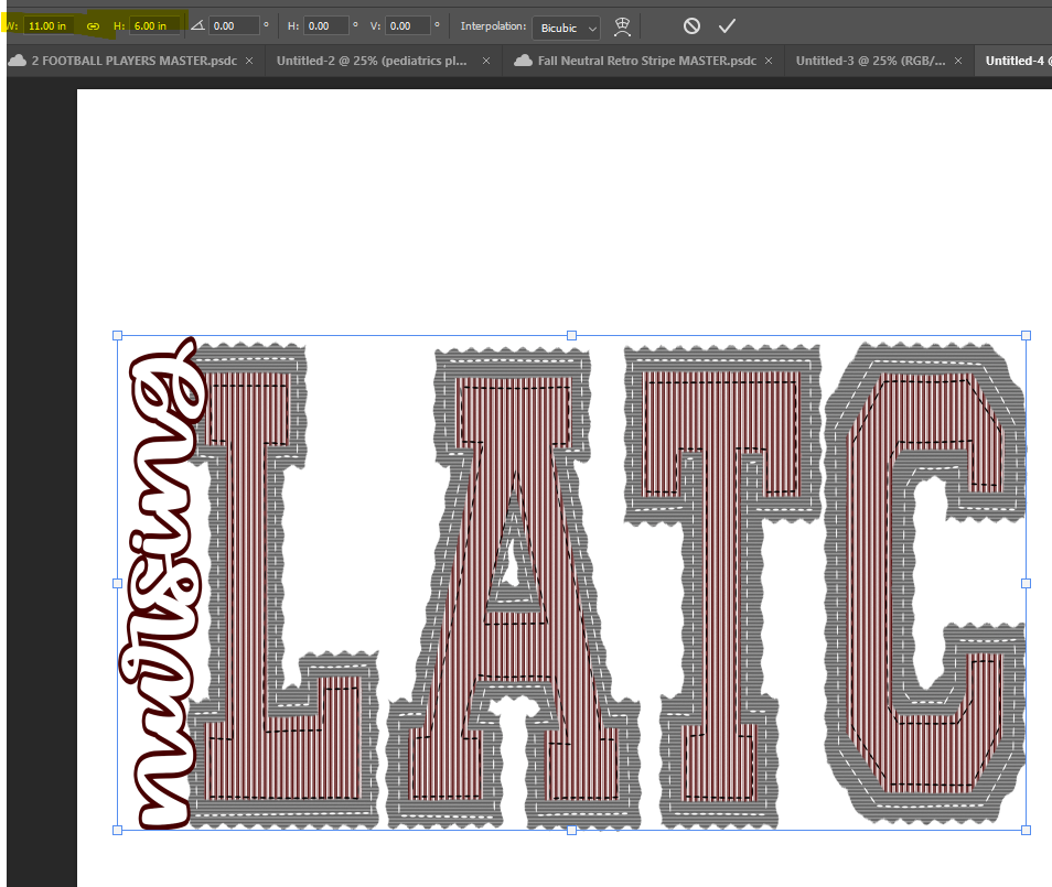 LATC NURSING   CUSTOM LORI 11X6