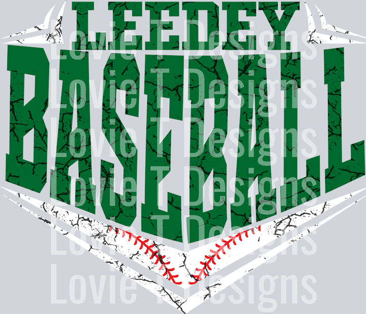 LEEDEY BASEBALL GRUNGE V