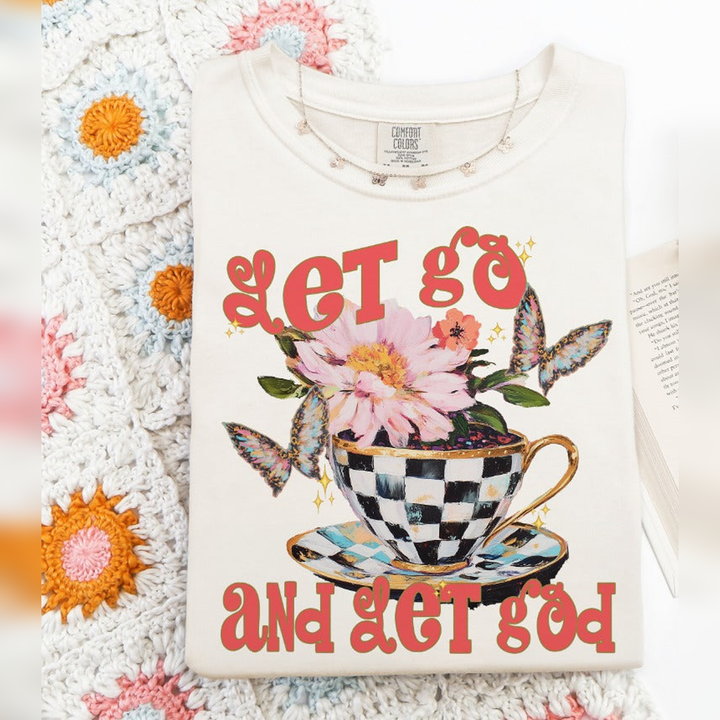 Let Go and Let God – DTF Transfer – product image