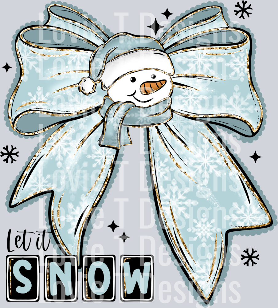 Let it snow bow