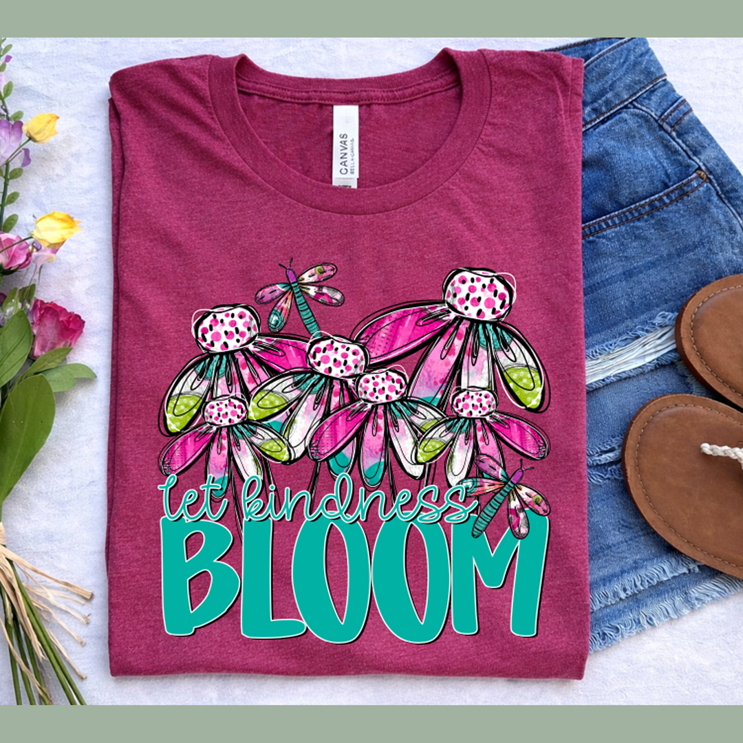 Let Kindness Bloom – DTF Transfer – product image