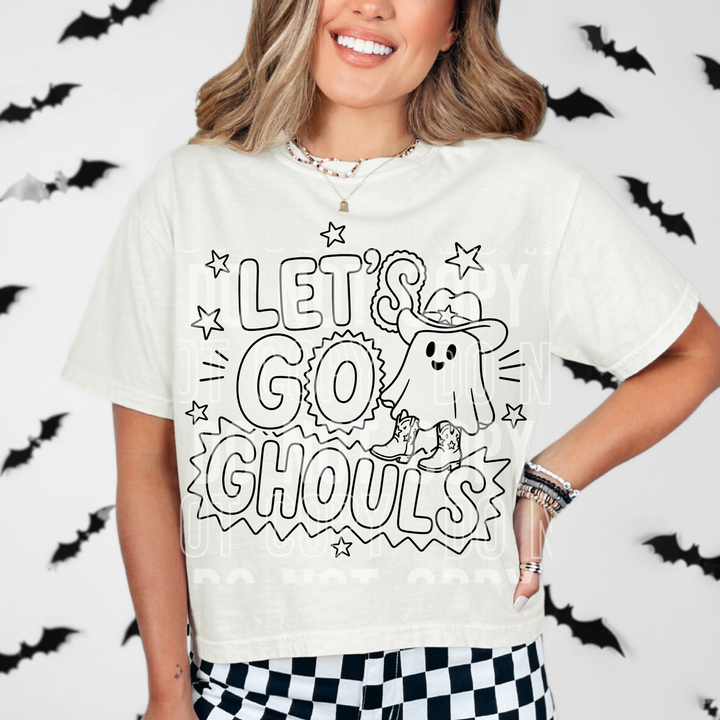 LET'S GO GHOULS mockup