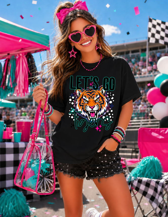 Let's Go Mascots Tigers mockup