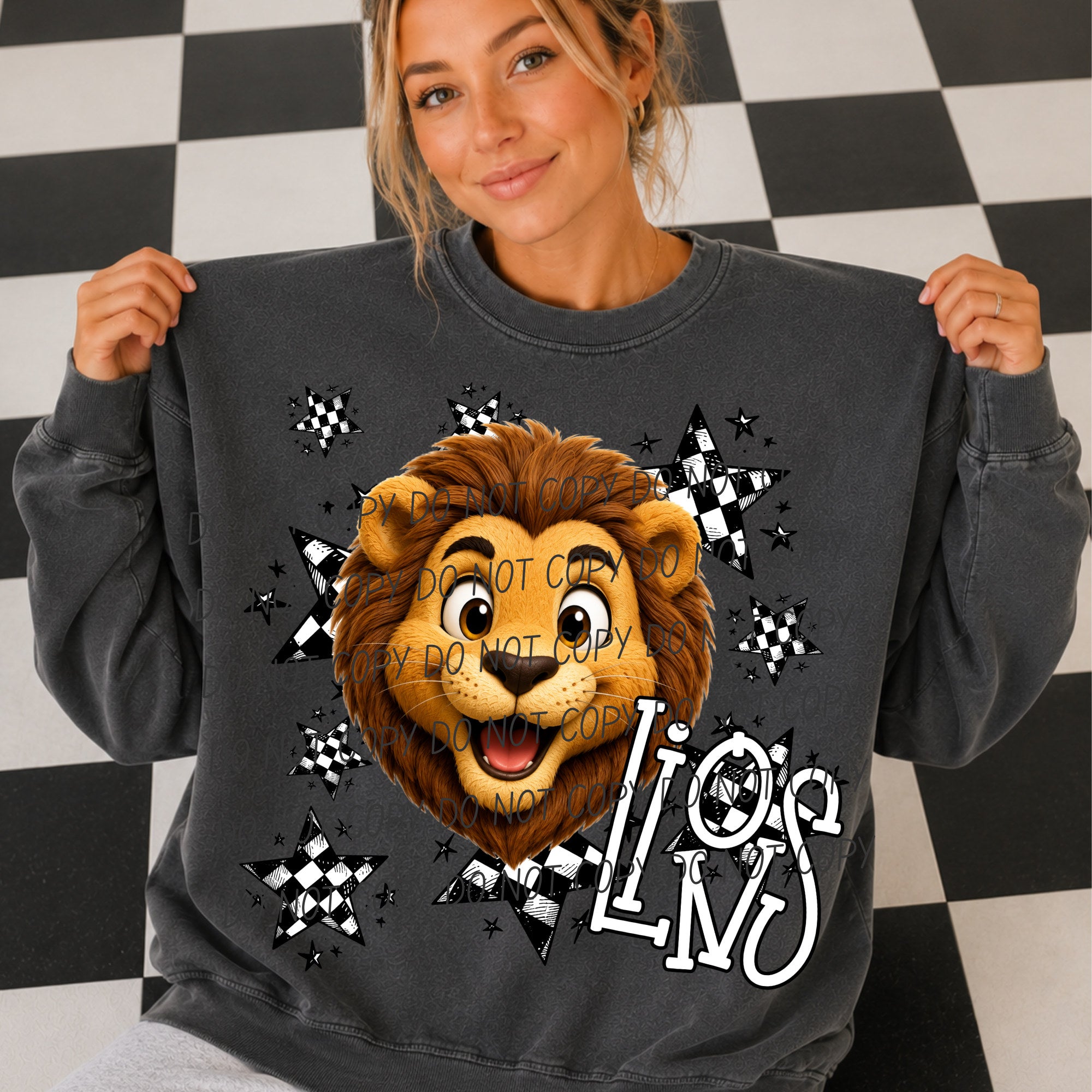 Big Mascot Energy LIONS design