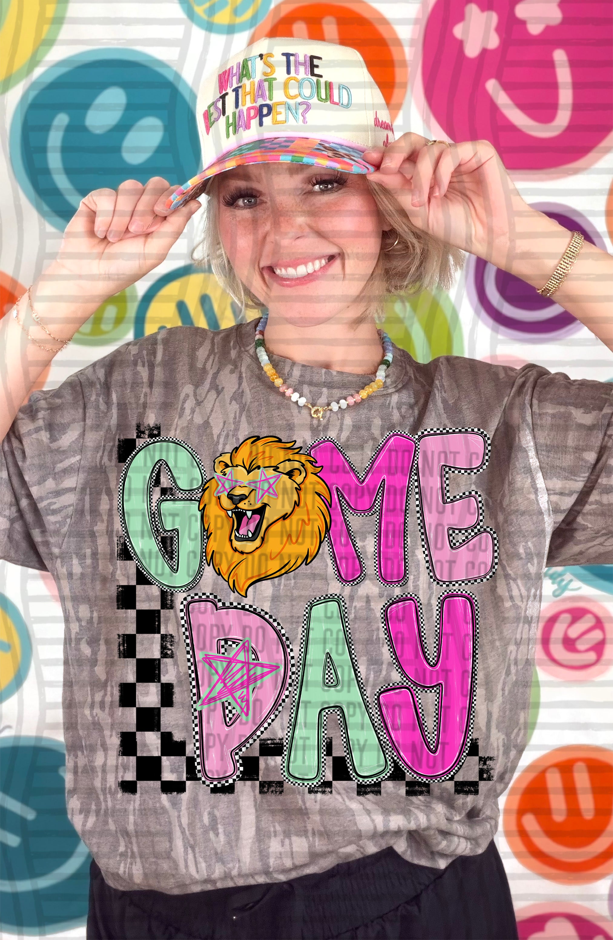 Game Day Starry Eyes Lions design