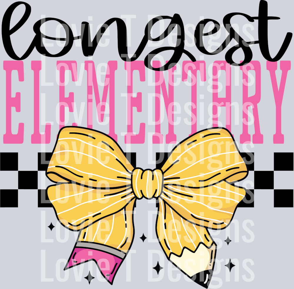 LONGEST ELEMENTARY CHECKER PENCIL