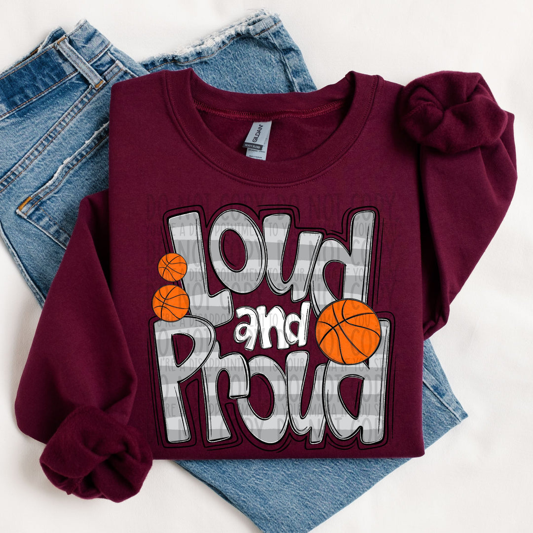 LOUD AND PROUD DOODLE LIGHT GRAY