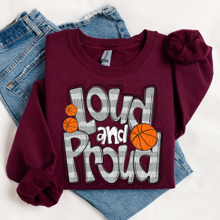 LOUD AND PROUD DOODLE LIGHT GRAY