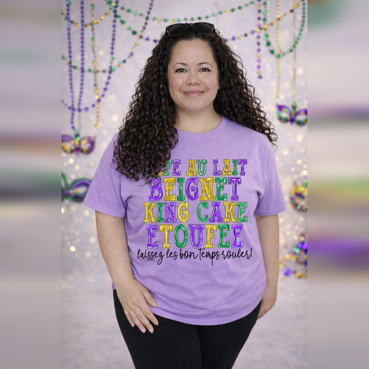 Louisiana Things Mardigras – DTF Transfer