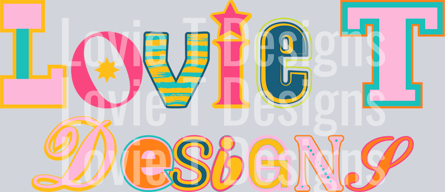 LOVIE T DESIGNS TYPEWRITER ALPHA