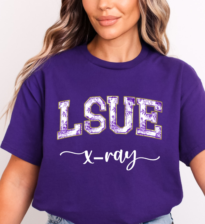 LSUE XRAY PURPLE TOILE