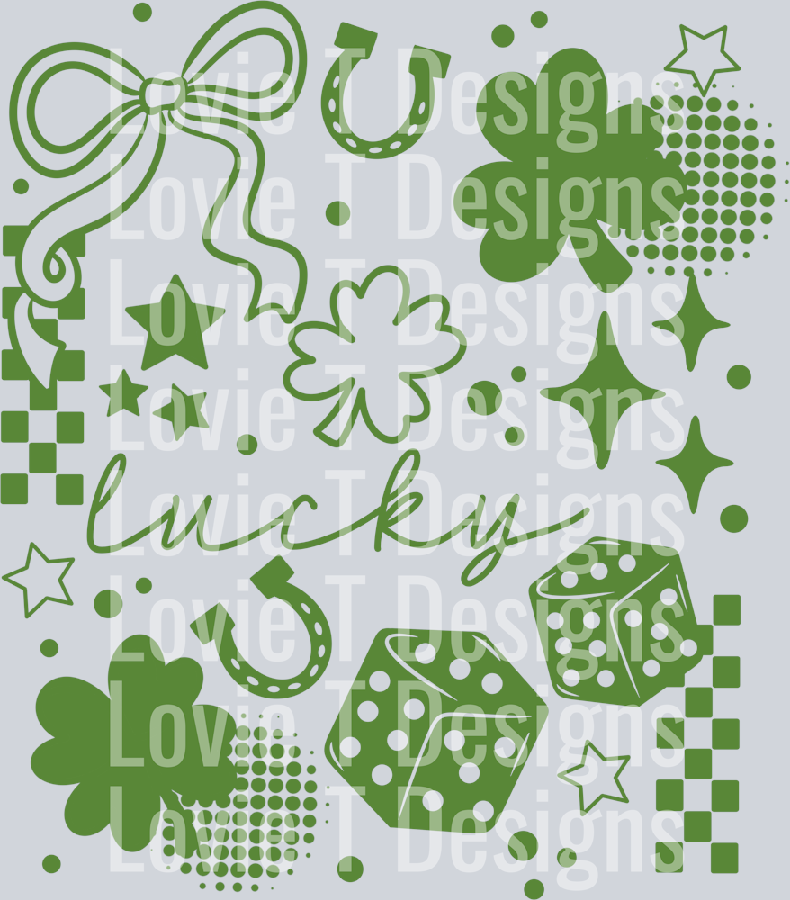 Lucky_Collage_Single_Color_Green