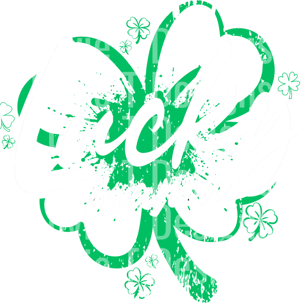 lucky mama green  SPLATTER