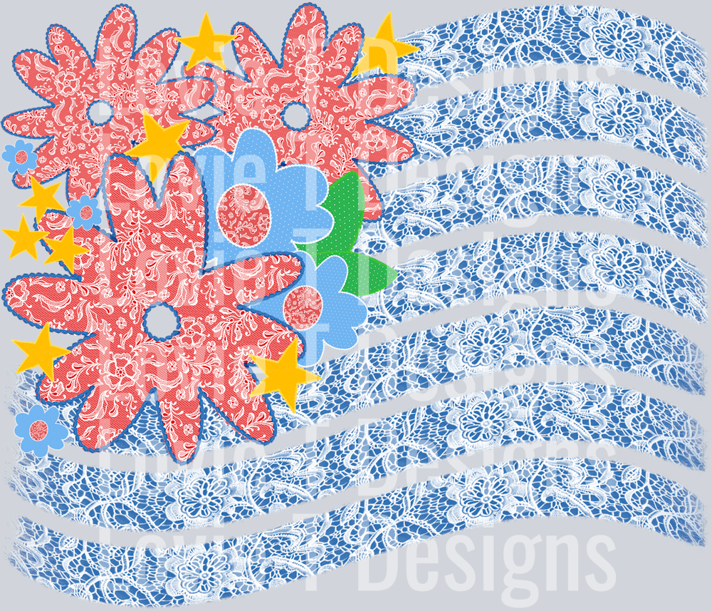 Lace American Flag