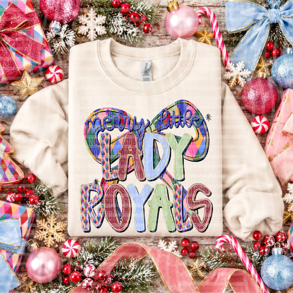 Merry Little Mascots Lady Royals design