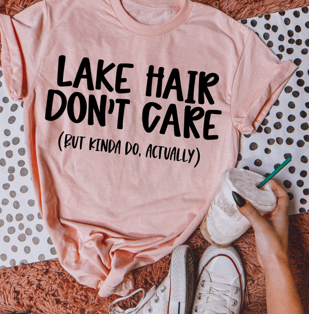 Lake Hair DTF transfer design – image 1