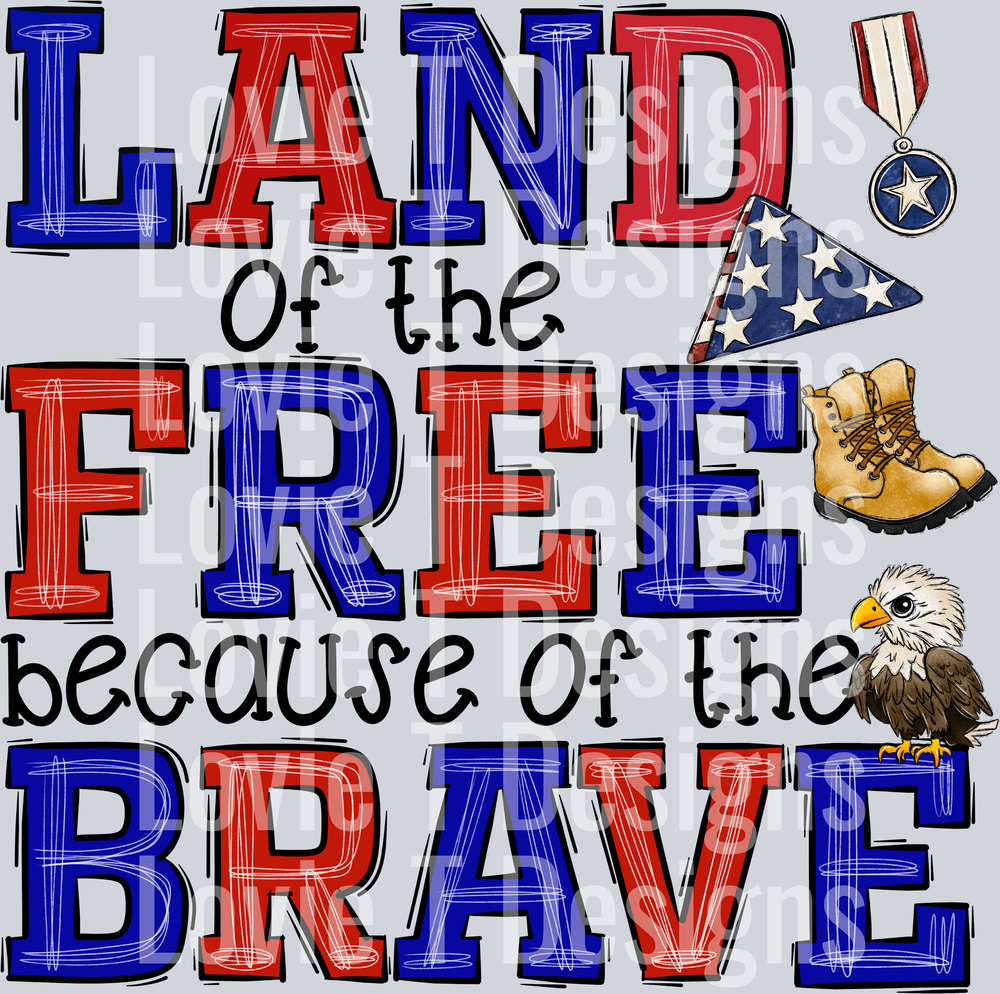 land of the free eagle