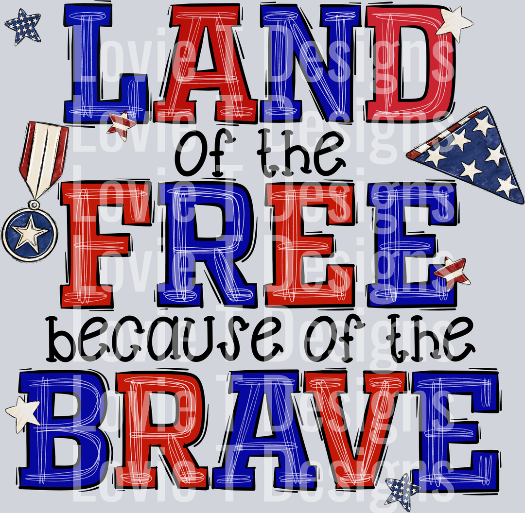 Land of the free medal