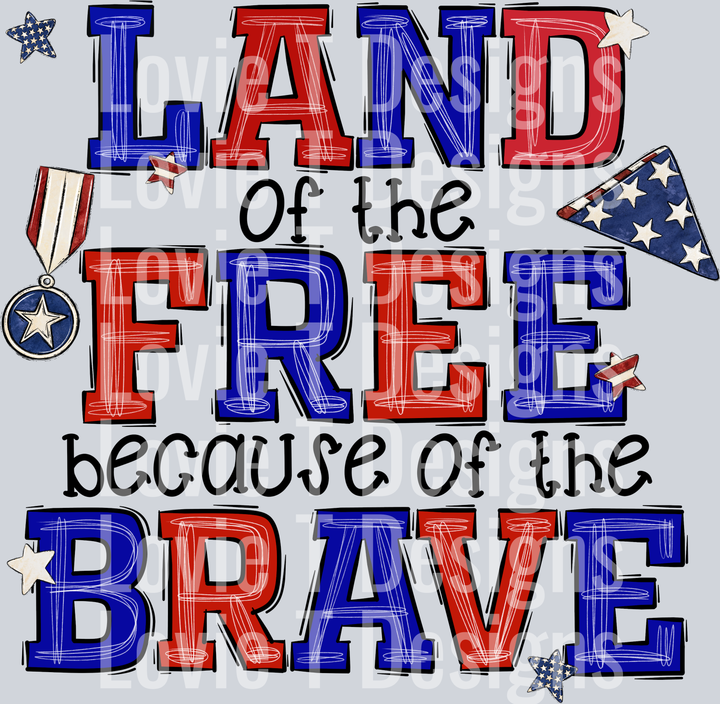 Land of the free medal