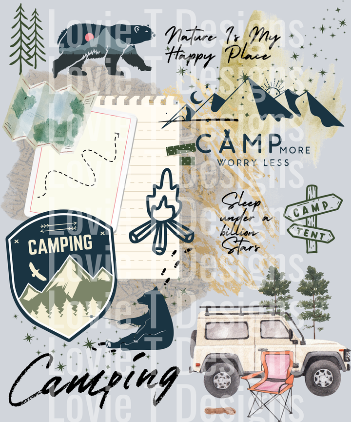 Lets go camping collage3