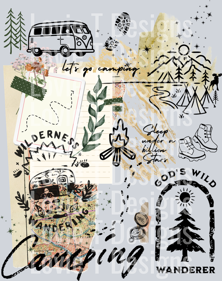 Lets go camping collage4