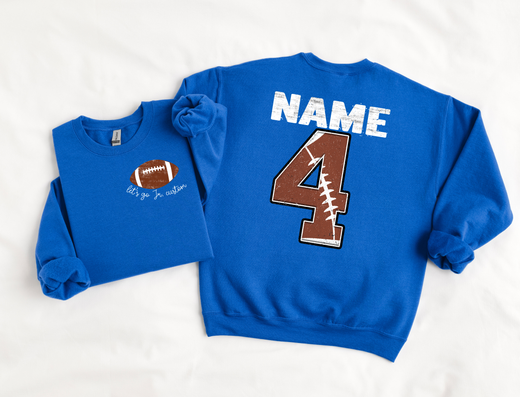 LET'S GO CUSTOM FRONT + BACK